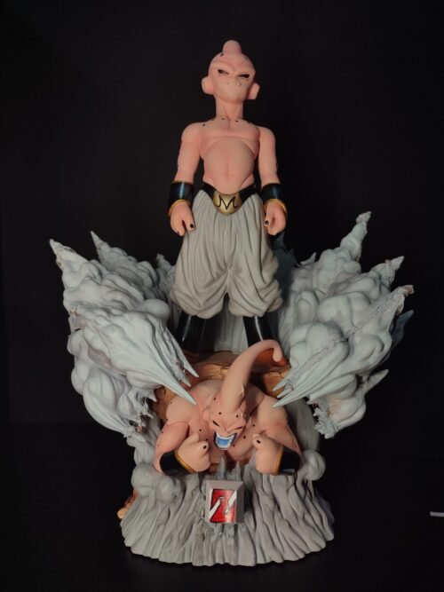 Figura Super Buu y Kid Buu con sistema FDS y alumbrado - Dragon Ball