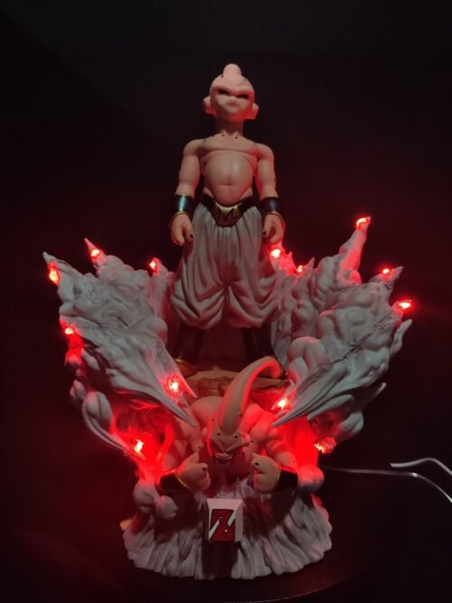 Figura Super Buu y Kid Buu con sistema FDS y alumbrado - Dragon Ball