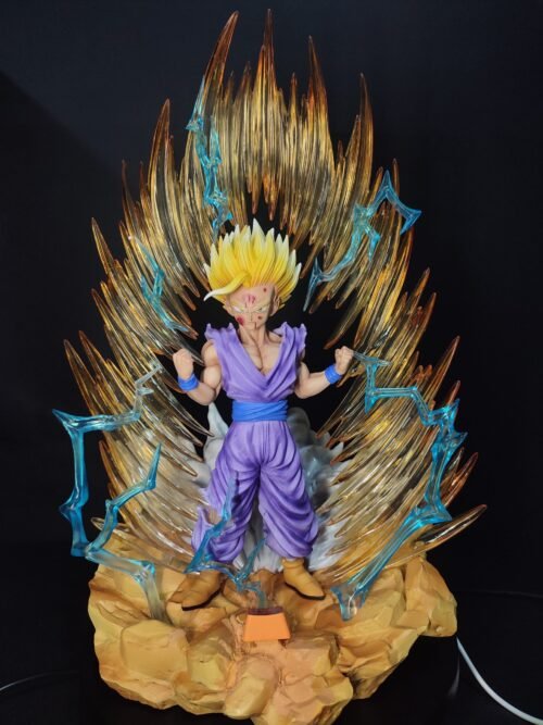 Figura Gohan Super Saiyan 2 dual mode con sistema FDS y Alumbrado-Dragon Ball