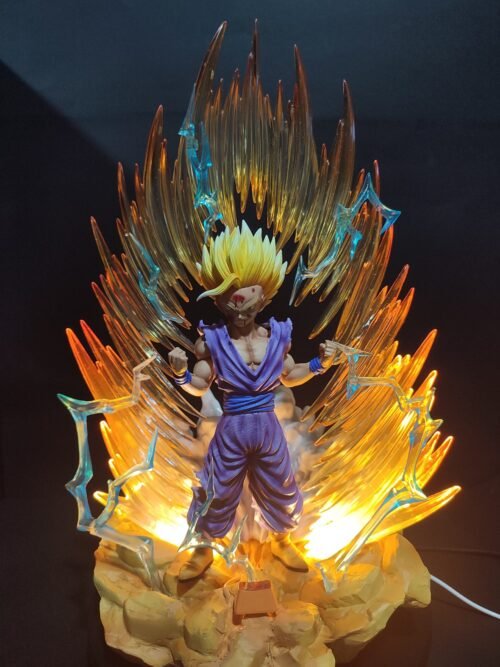 Figura Gohan Super Saiyan 2 dual mode con sistema FDS y Alumbrado-Dragon Ball