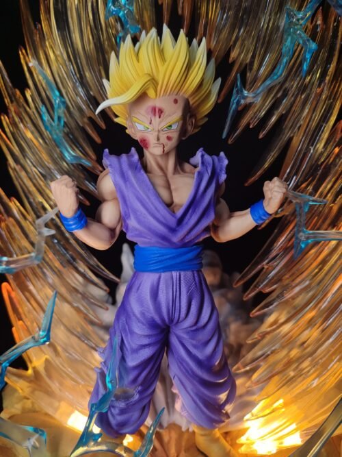 Figura Gohan Super Saiyan 2 dual mode con sistema FDS y Alumbrado-Dragon Ball