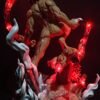 Figura Titan Eren vs Jaw Titan con sistema FDS y Alumbrado - Ataque a los titanes
