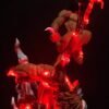 Figura Titan Eren vs Jaw Titan con sistema FDS y Alumbrado - Ataque a los titanes