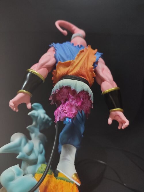 Figura Vegetto vs Buu fase Gotenks con sistema FDS - Dragon Ball