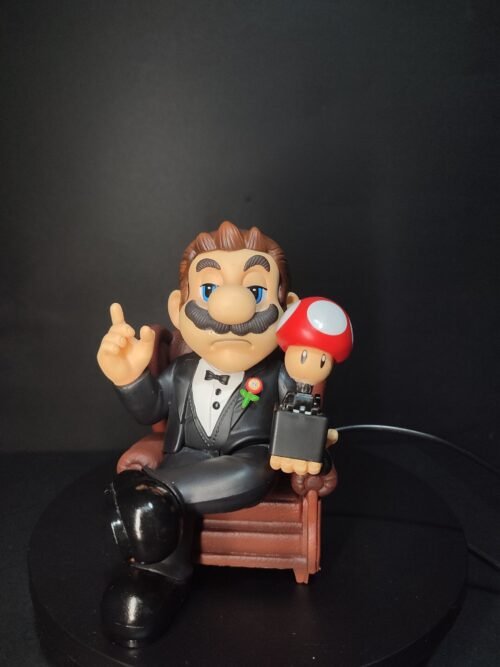 Figura de Mario Bros edición El Padrino con sistema FDS -Super Mario