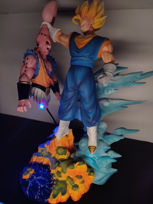 Figura Vegetto vs Buu fase Gotenks con sistema FDS - Dragon Ball