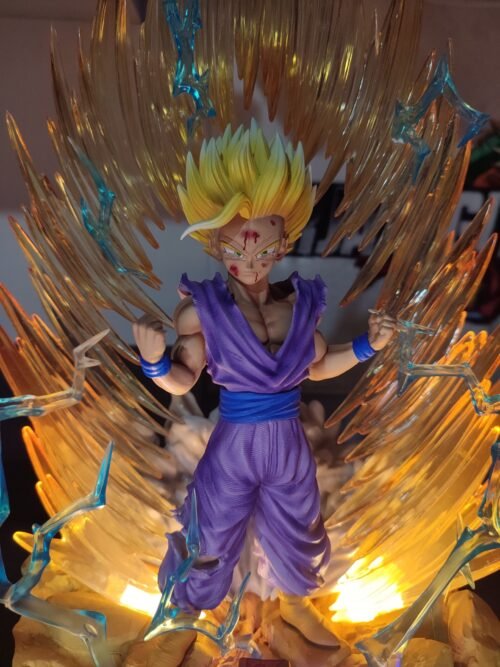 Figura Gohan Super Saiyan 2 dual mode con sistema FDS y Alumbrado-Dragon Ball