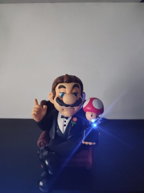 Figura de Mario Bros edición El Padrino con sistema FDS -Super Mario