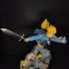 Figura Vegeta-Trunks Super Saiyans con sistema FDS y Alumbrado-Dragon Ball
