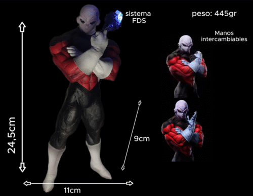 Figura Jiren con sistema FDS - Dragon Ball