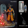 Figura Goku homenaje Akira Toriyama con Alumbrado Led-Dragon Ball