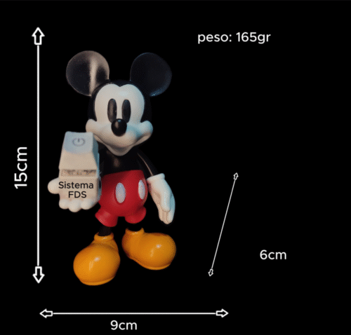 Figura Mickey Mouse con sistema FDS - Disney