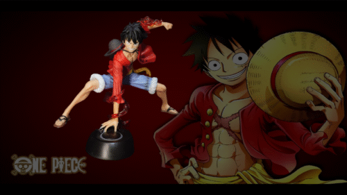 MonkeyuDluffyportada Figura Monkey D.Luffy con sistema FDS - One piece
