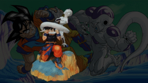 Figura Goku vs Freezer - Dragon Ball