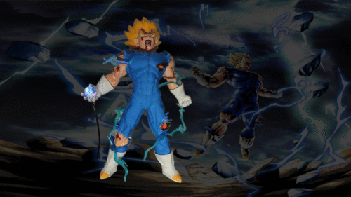 Figura Majin Vegeta con sistema FDS - Dragon Ball