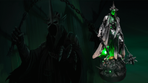 Figura Rey Nazgul con sistema FDS y alumbrado Led - El Señor de los Anillos