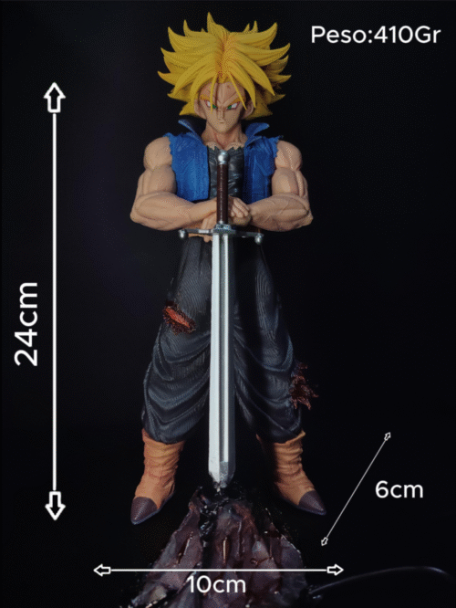 Figura Trunks del futuro con sistema FDS - Dragon Ball