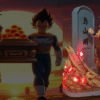 Figura Goku homenaje Akira Toriyama con Alumbrado Led-Dragon Ball