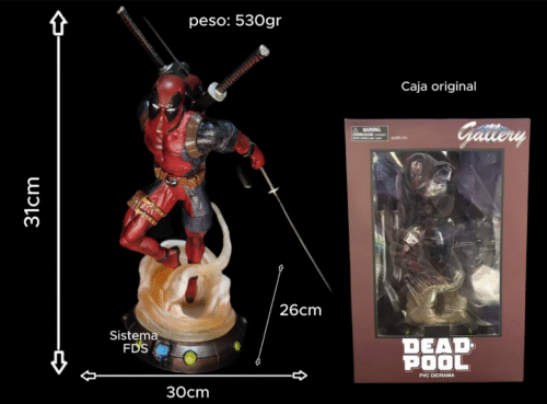 Figura Deadpool con sistema FDS - Marvel
