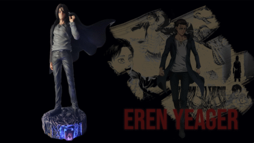 Figura Eren Yeager dual mode con sistema FDS - Ataque a los Titanes