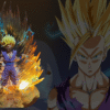 Figura Gohan Super Saiyan 2 dual mode con sistema FDS y Alumbrado-Dragon Ball