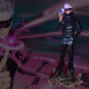 Figura2 de Gojo con sistema FDS - Jujutsu Kaisen