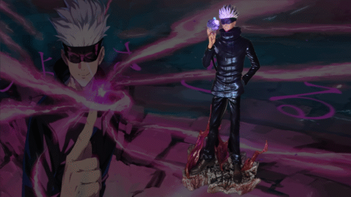 Figura2 de Gojo con sistema FDS - Jujutsu Kaisen