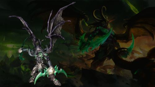Figura de Illidan Stormrage - World of Warcraft
