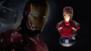 Figura busto de Iron Man con sistema FDS - Marvel