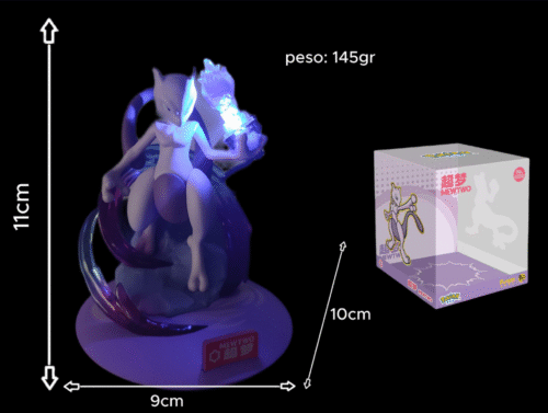 Figura Mewtwo con sistema FDS - Pokémon