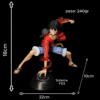 medidas monkeydluffy Figura Monkey D.Luffy con sistema FDS - One piece