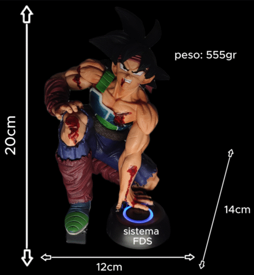 Figura Bardock con sistema FDS - Dragon Ball