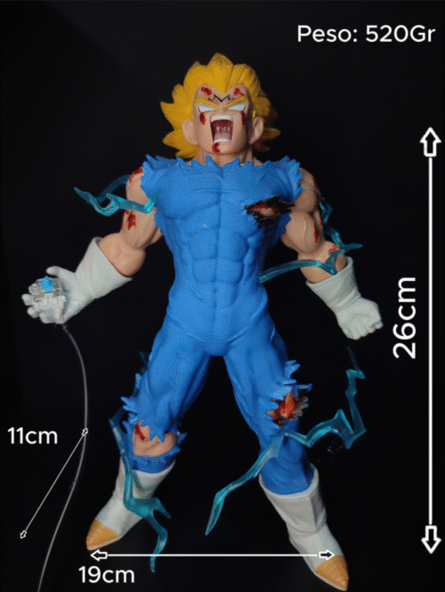 Figura Majin Vegeta con sistema FDS - Dragon Ball