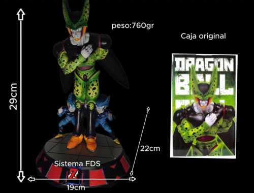 Figura Cell 3ªFase con sistema FDS - Dragon Ball