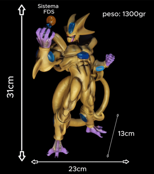 Figura Gold Cooler con sistema FDS - Dragon Ball