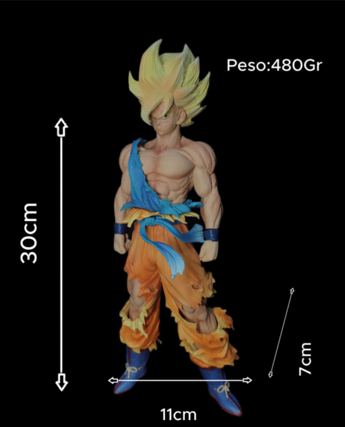 Figura Goku Super Saiyan - Dragon Ball