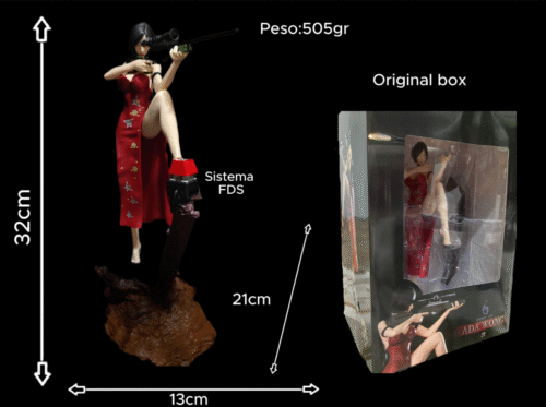 Figura de Ada Wong con sistema FDS - Resident Evil 4