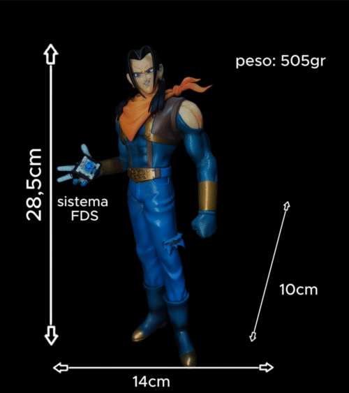 Figura Androide Super Nº 17 con sistema FDS - Dragon Ball