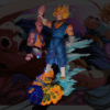 Figura Vegetto vs Buu fase Gotenks con sistema FDS - Dragon Ball