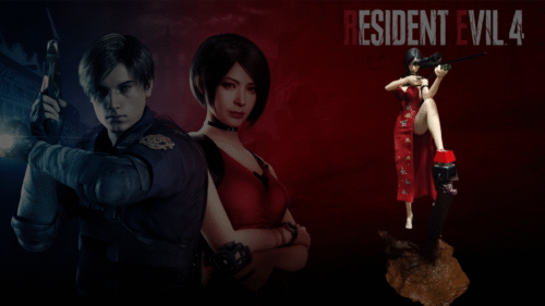 Figura de Ada Wong con sistema FDS - Resident Evil 4