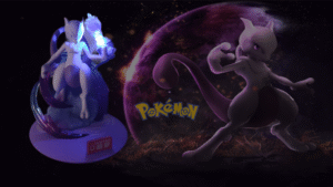 Figura Mewtwo con sistema FDS - Pokémon