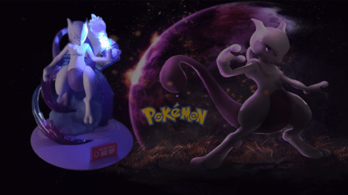 Figura Mewtwo con sistema FDS - Pokémon